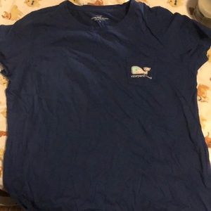 Navy Blue Vineyard Vines Short sleeve T-shirt